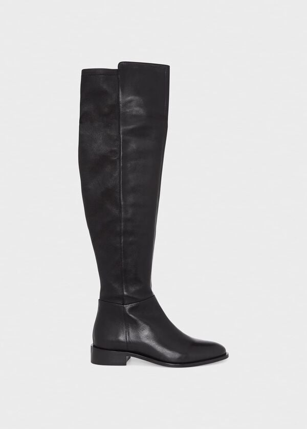 hobbs Zadie Knee Boots Black