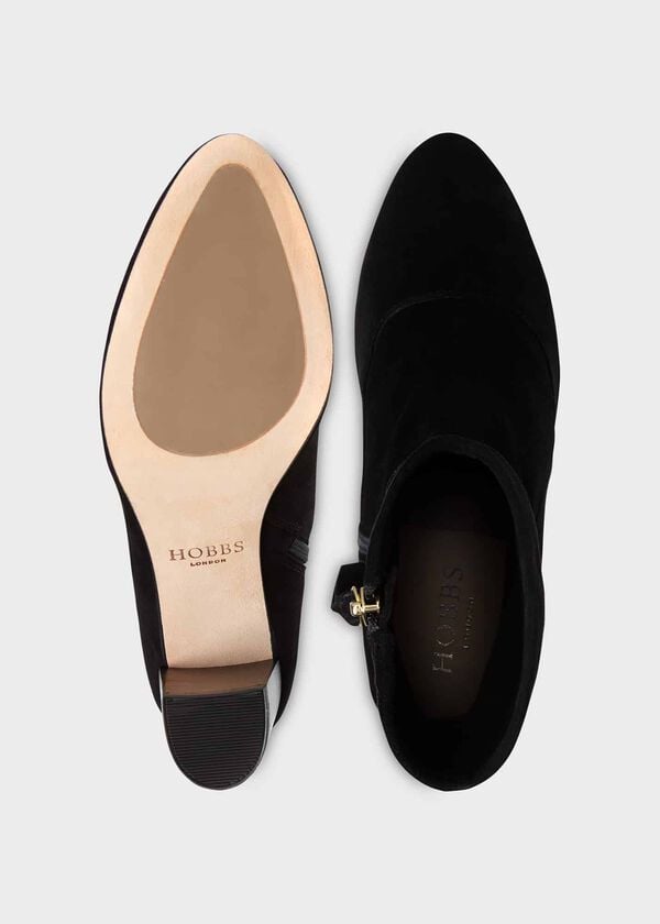 Hobbs Zoey Ankle Boots Black