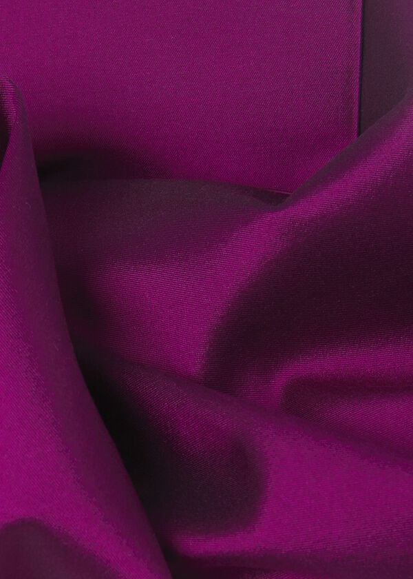 Hobbs Marcella Silk Blend Beaded Dress Berry Purple