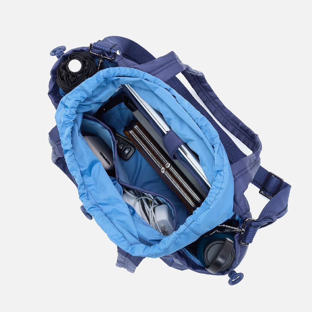 Hobo All In One Tote CaRefiber Recycled Nylon| Ocean