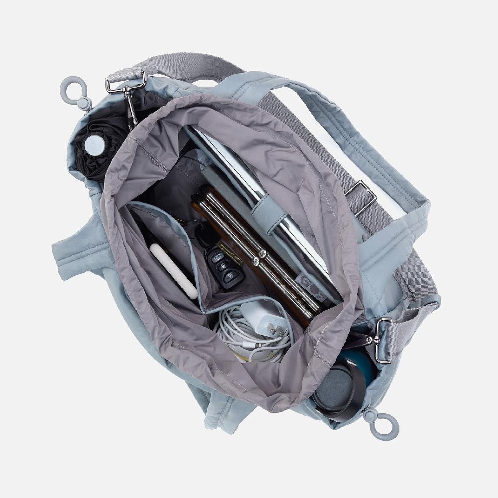 Hobo All In One Tote CaRefiber Recycled Nylon| Stone