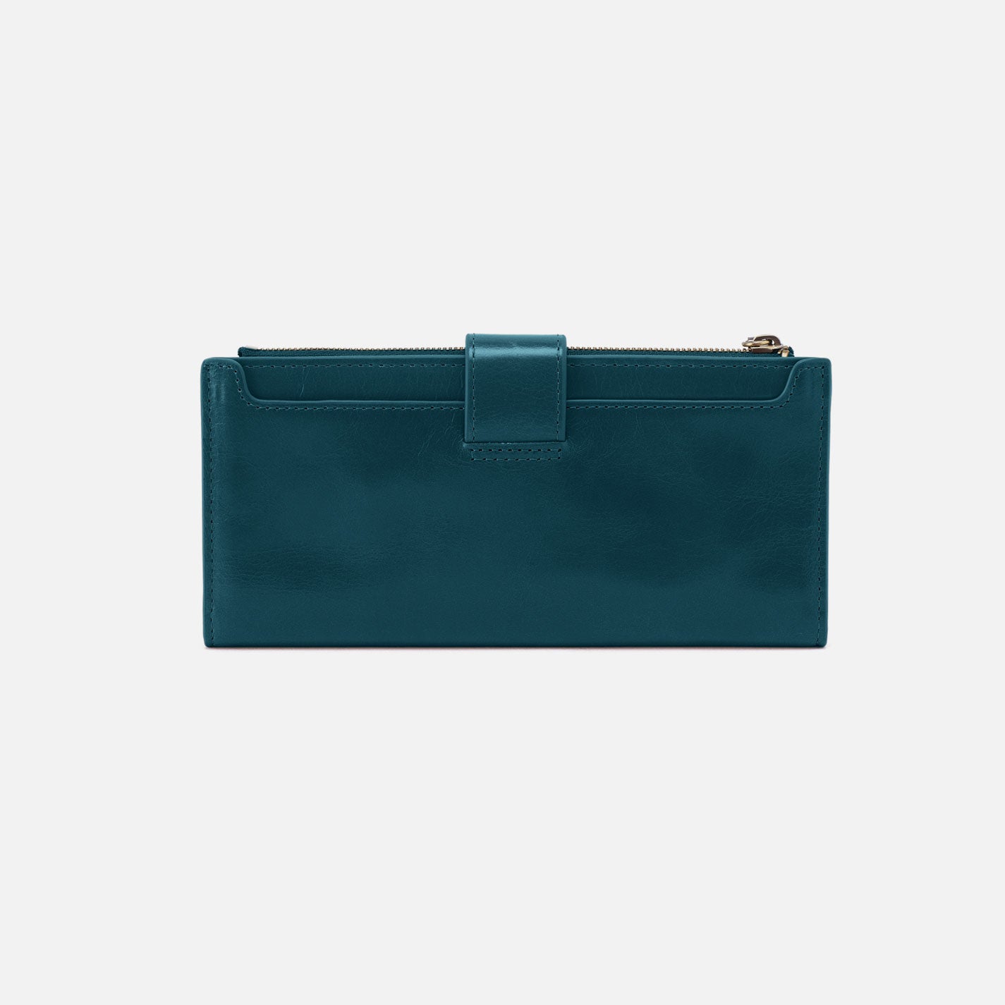 Hobo Dunn Continental Wallet Polished Leather| Wild Bluegrass