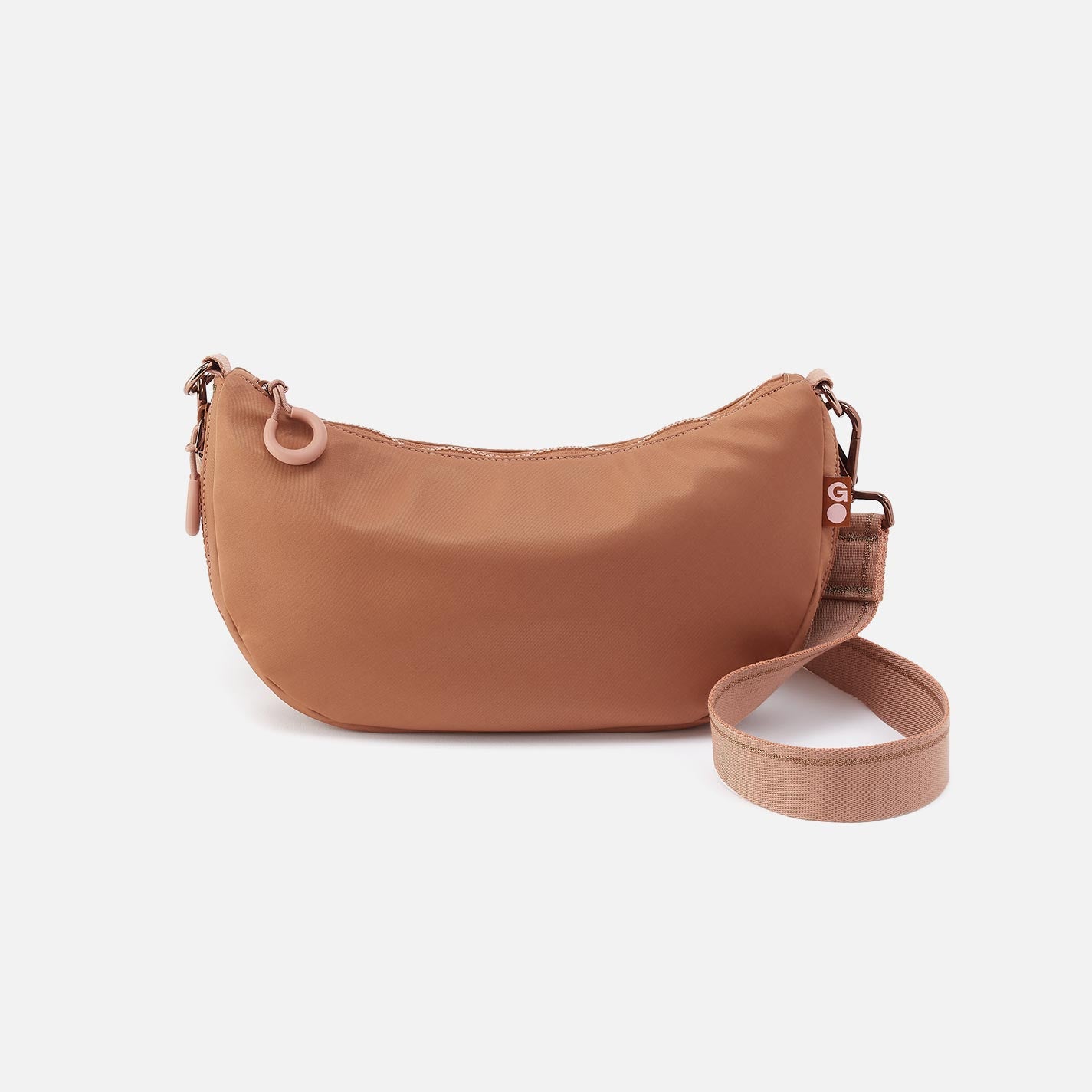 hobo Every Wear Crossbody CaRefiber recycled nylon| Dune