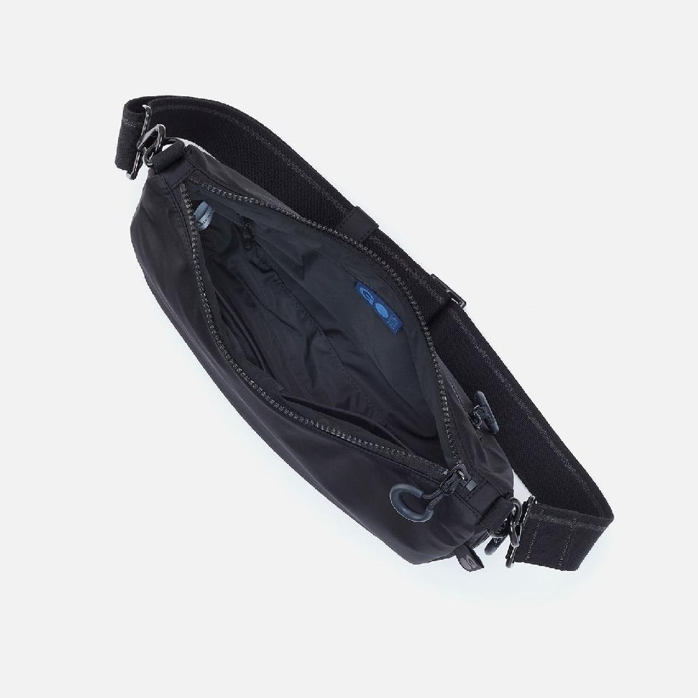 Hobo Every Wear Crossbody CaRefiber Recycled Nylon| Jet