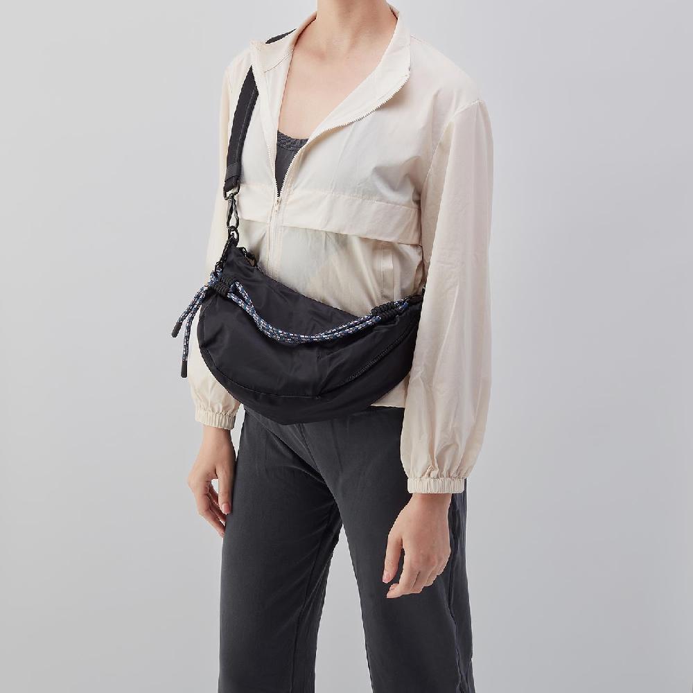 Hobo Go For It Sling Crossbody CaRefiber Recycled Nylon| Jet