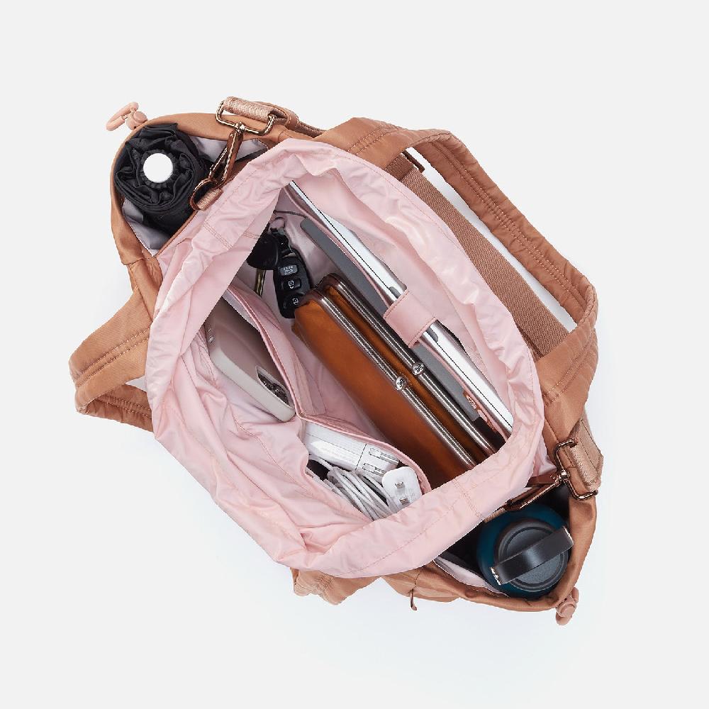 Hobo All In One Tote CaRefiber Recycled Nylon| Dune