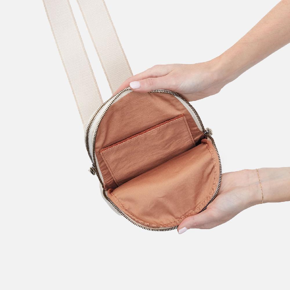 Hobo Cass Sling Pebbled Leather| Cream