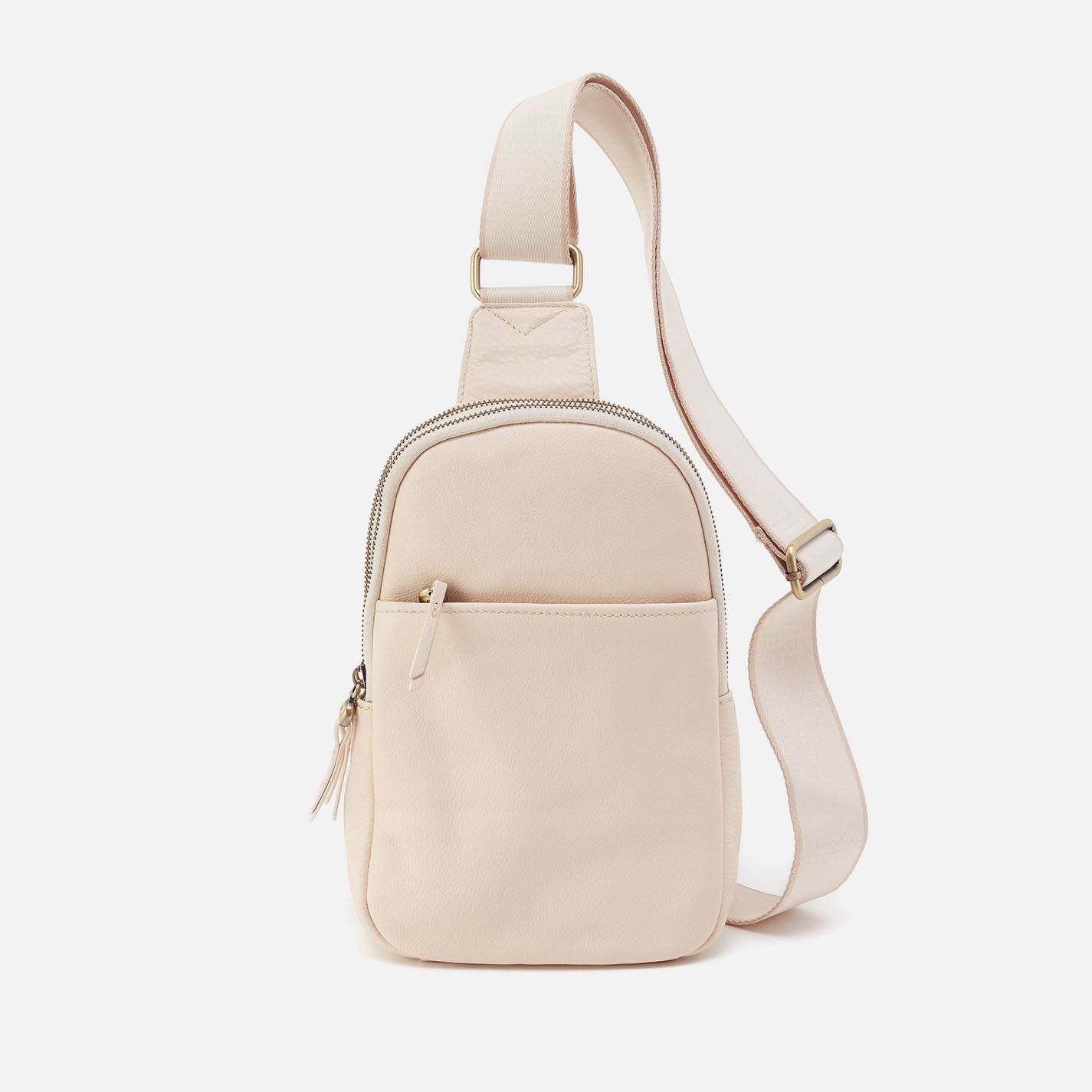 hobo Cass Sling Pebbled Leather| Cream
