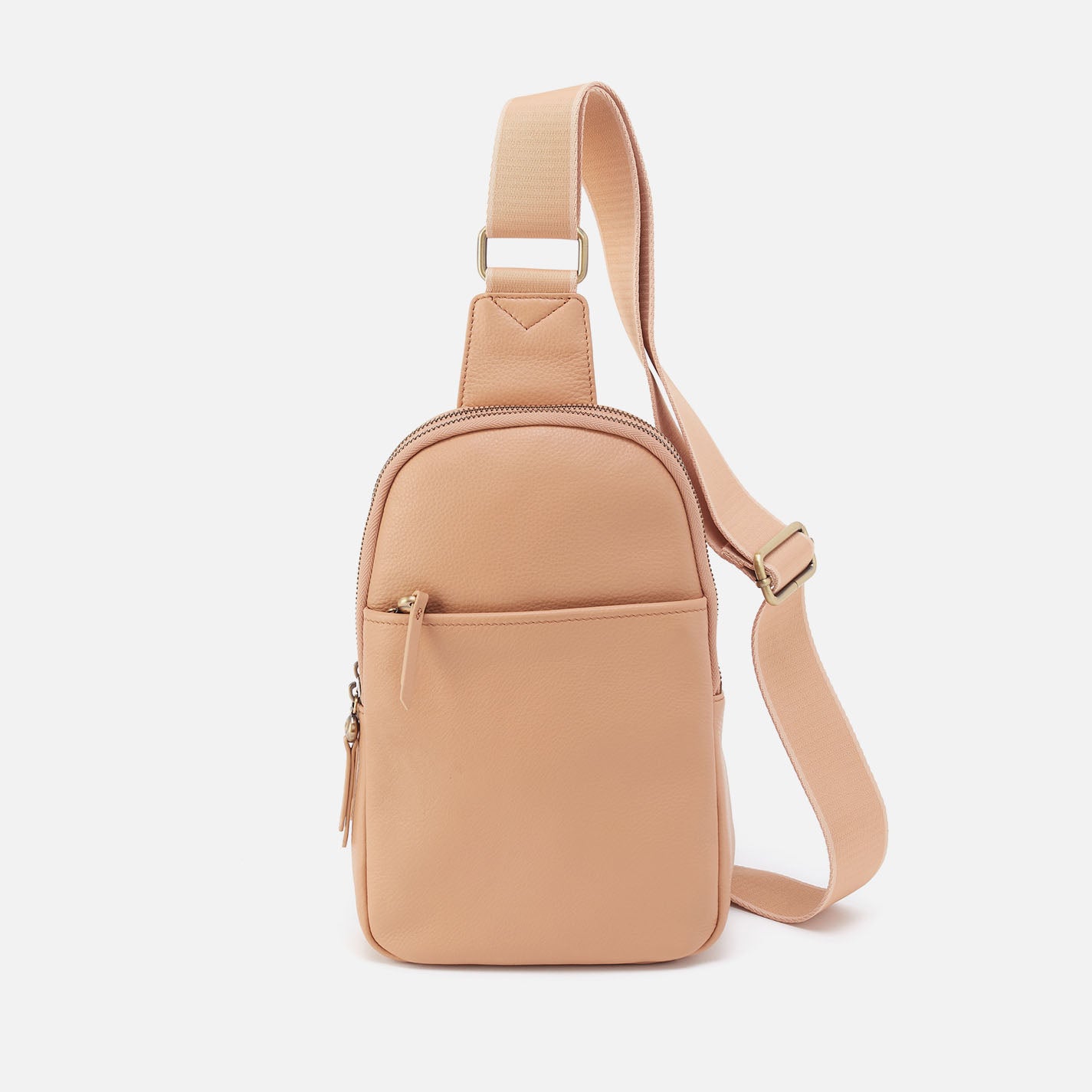 hobo Cass Sling Pebbled Leather| Porcini