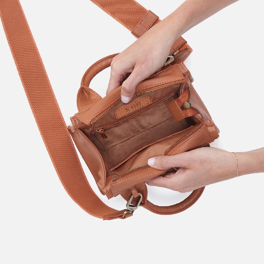 Hobo Cass Small Tote Pebbled Leather| Butterscotch