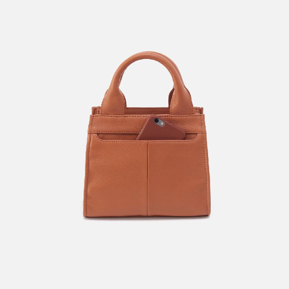Hobo Cass Small Tote Pebbled Leather| Butterscotch