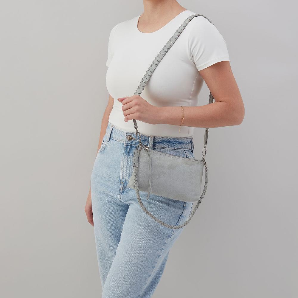 Hobo Darcy Crossbody Buffed Leather| Misty Harbor