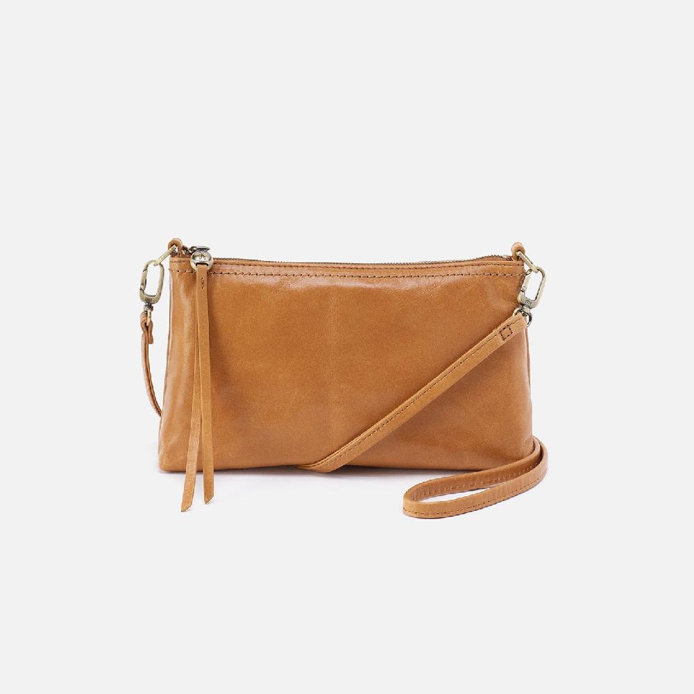hobo Darcy Crossbody Polished Leather| Natural