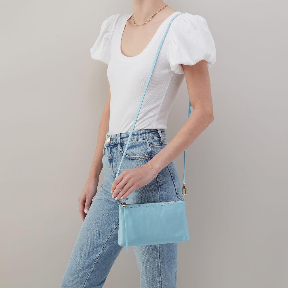 Hobo Darcy Crossbody Polished Leather| Stratosphere