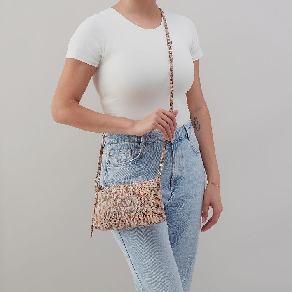 Hobo Darcy Crossbody Printed Leather| Summer Safari