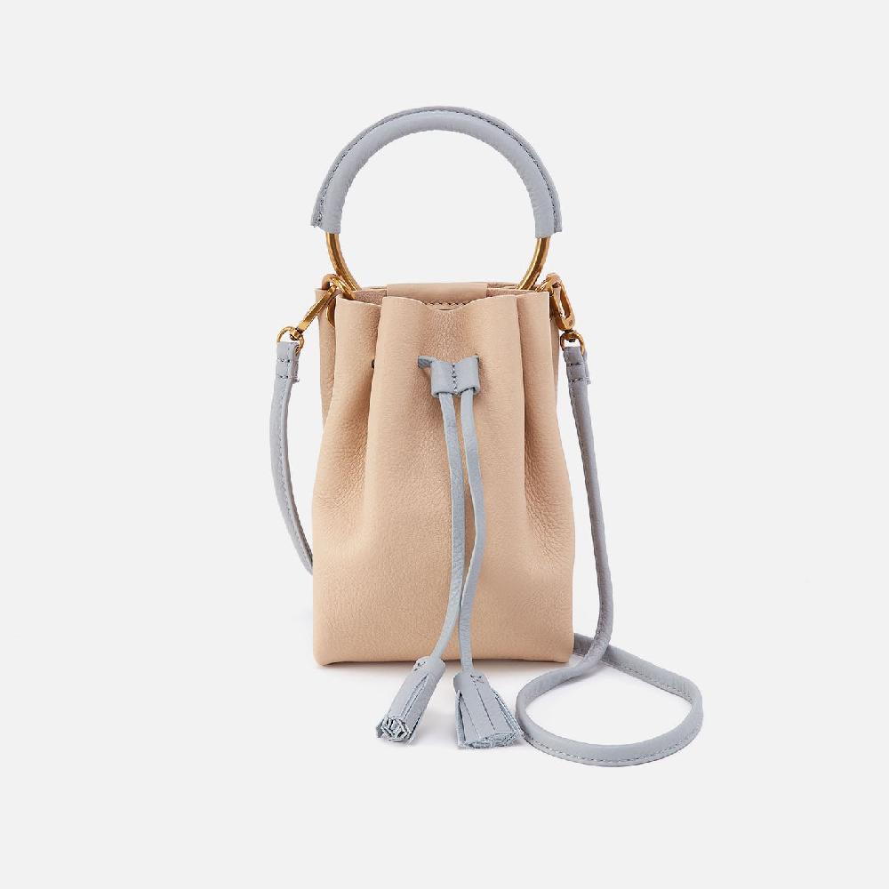 hobo Eden Phone Crossbody Pebbled Leather| Linen