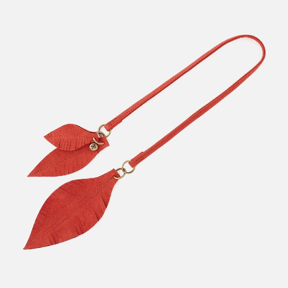 hobo Feather Bag Swag Buffed Leather| Chili