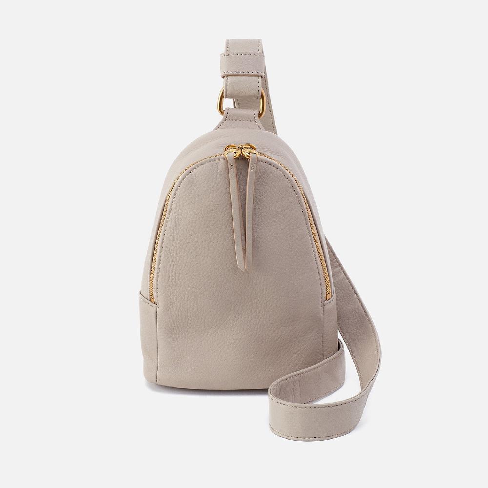 hobo Fern Sling Pebbled Leather| Taupe