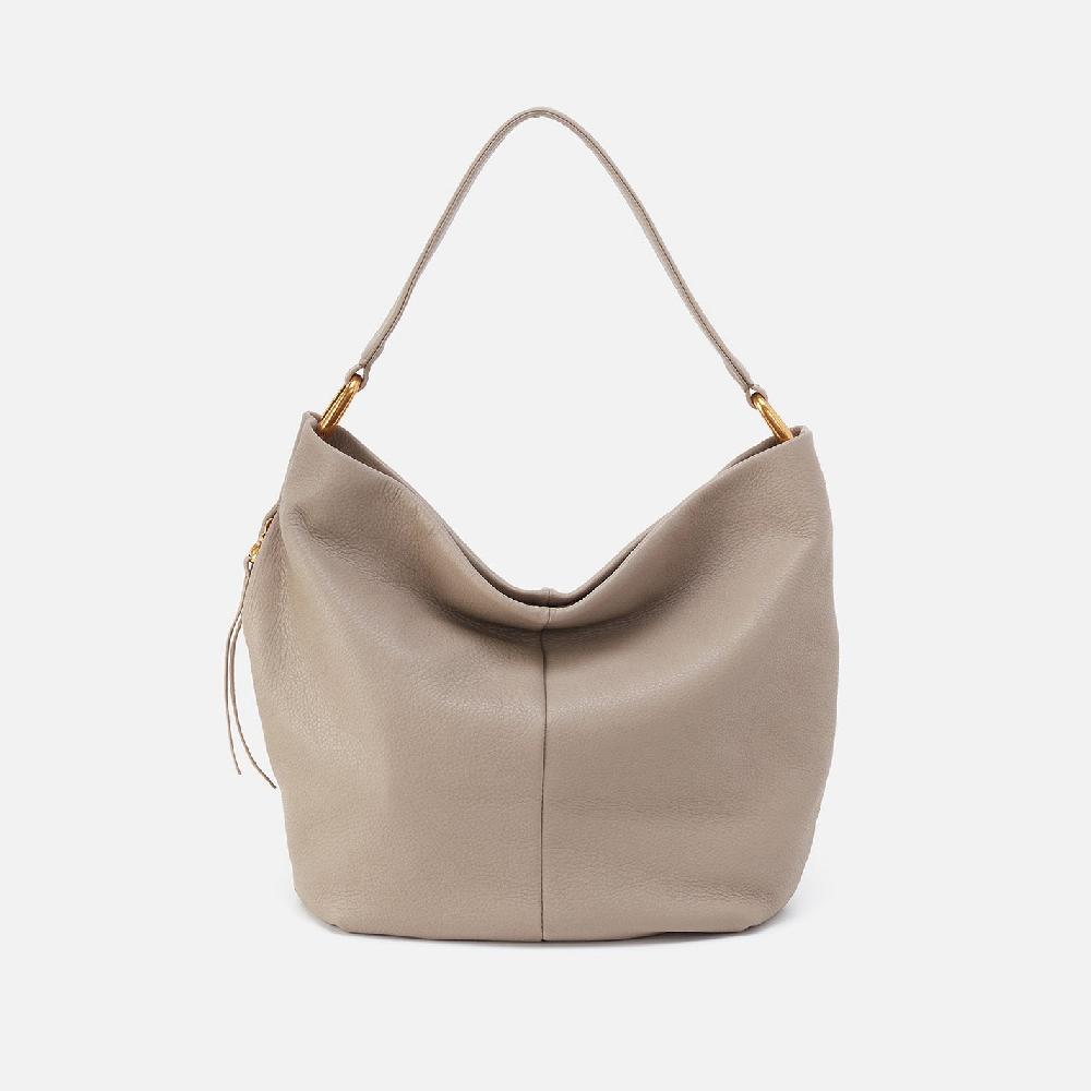 hobo Harley Hobo Pebbled Leather| Taupe