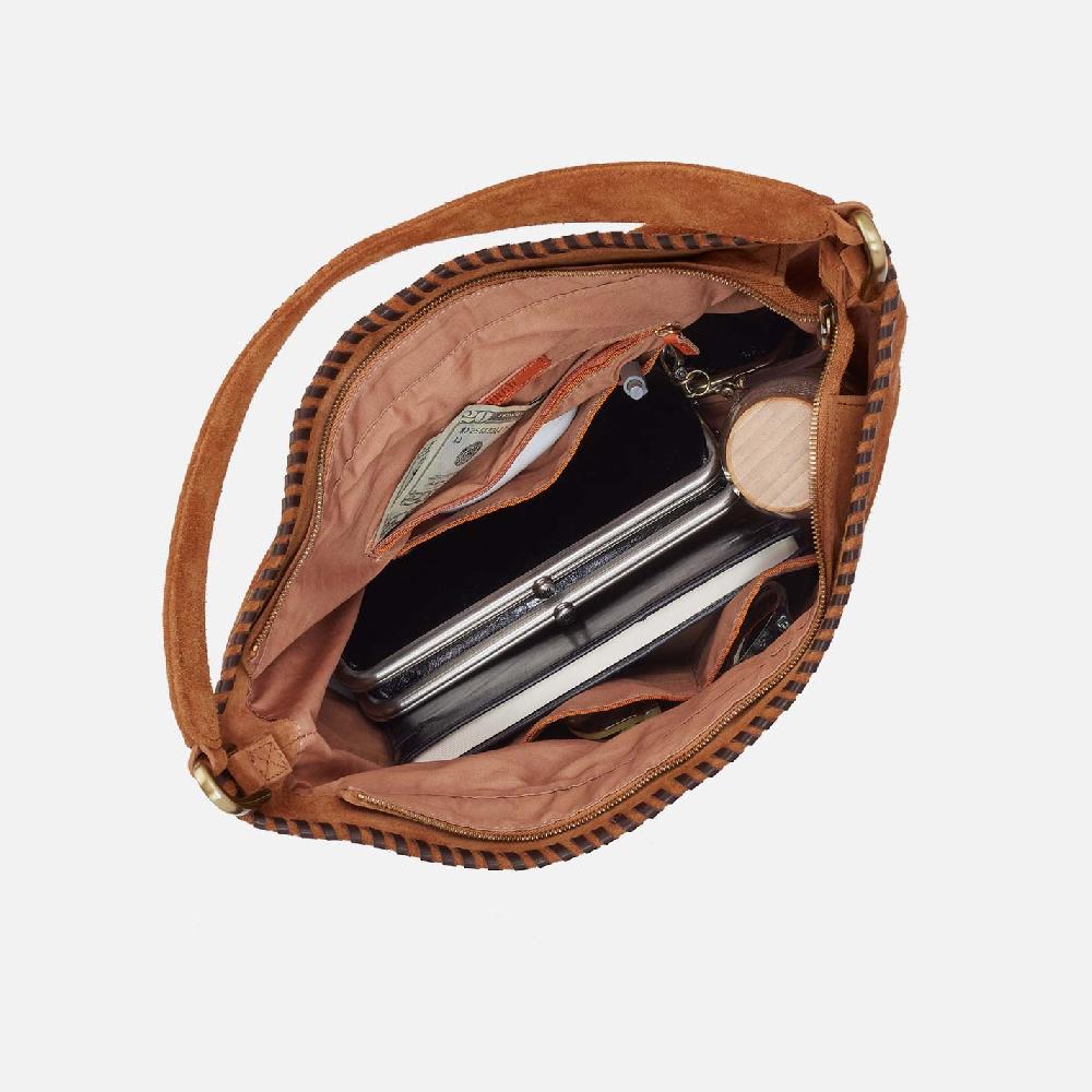 Hobo Harley Hobo Suede Leather| Oak Barrel