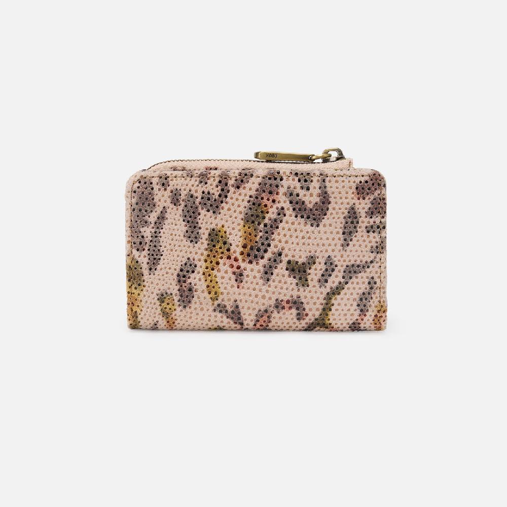 Hobo Jill Card Case Printed Leather| Summer Safari