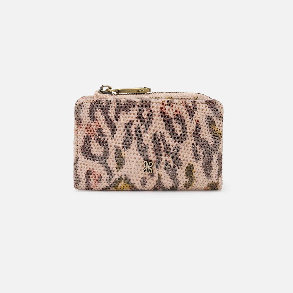 hobo Jill Card Case Printed Leather| Summer Safari