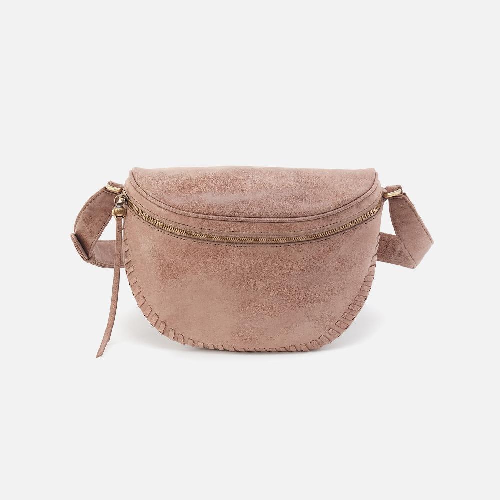 hobo Juno Belt Bag Buffed Leather| Hazel