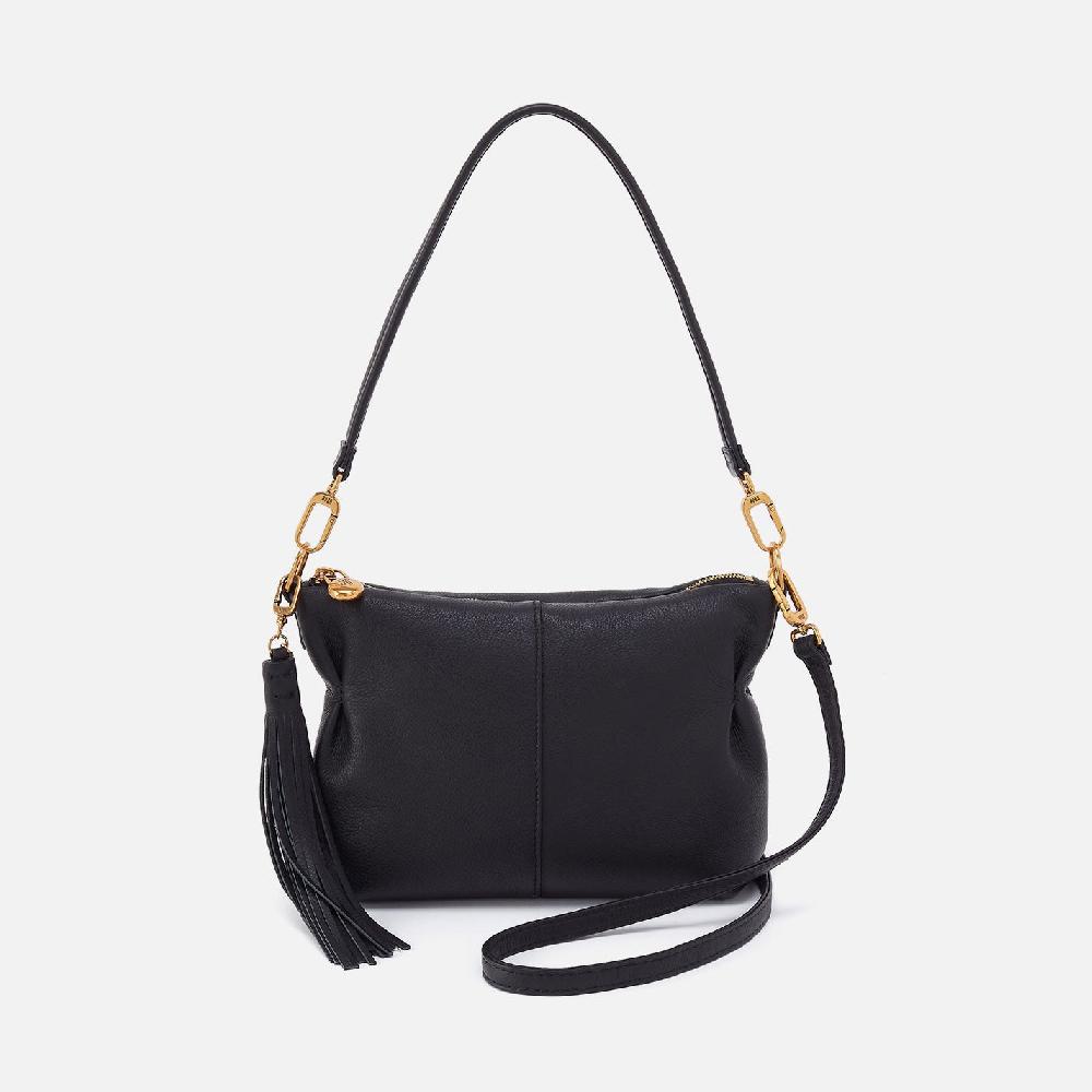 hobo Kori Crossbody Pebbled Leather| Black