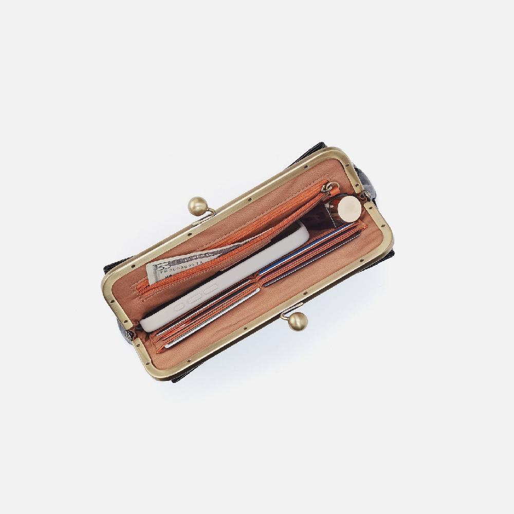 Hobo Lauren Frame Crossbody Polished Leather| Lily