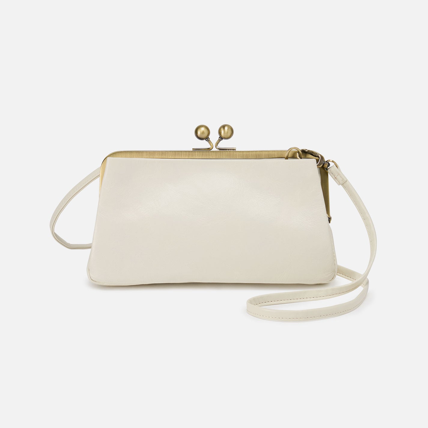 hobo Lauren Frame Crossbody Polished Leather| Lily