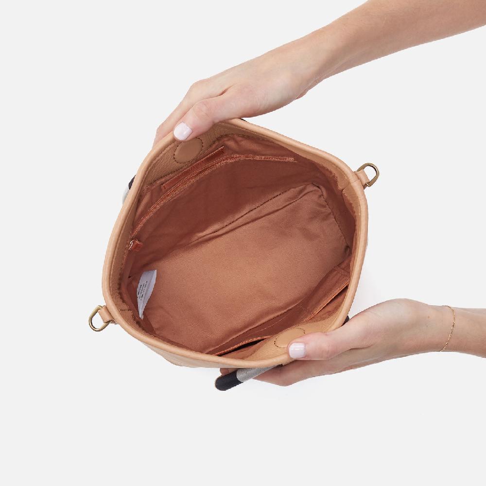 Hobo Luna Small Tote Pebbled Leather| Porcini