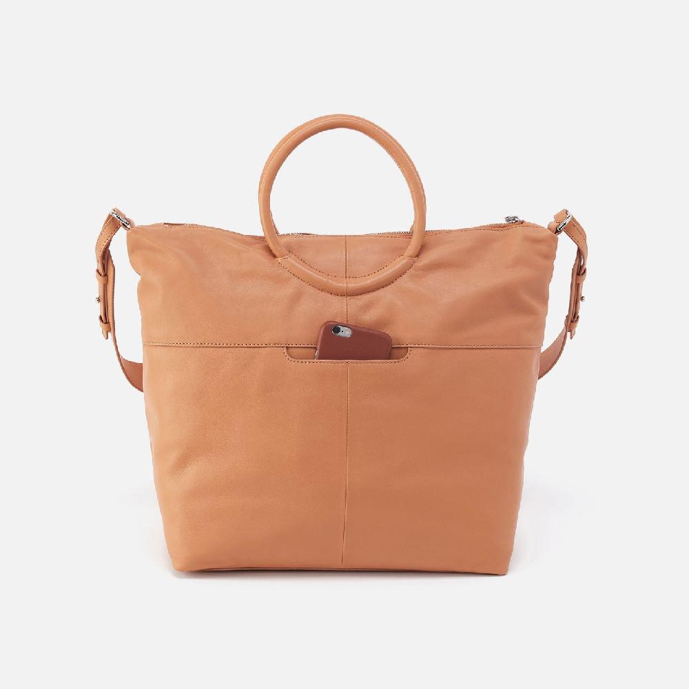 Hobo Maggie Satchel Smooth Leather| Doe