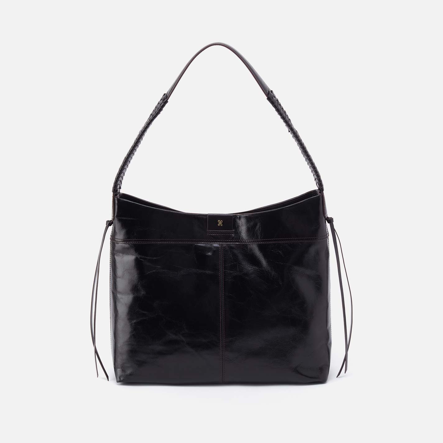 hobo Romy Hobo Polished Leather| Black