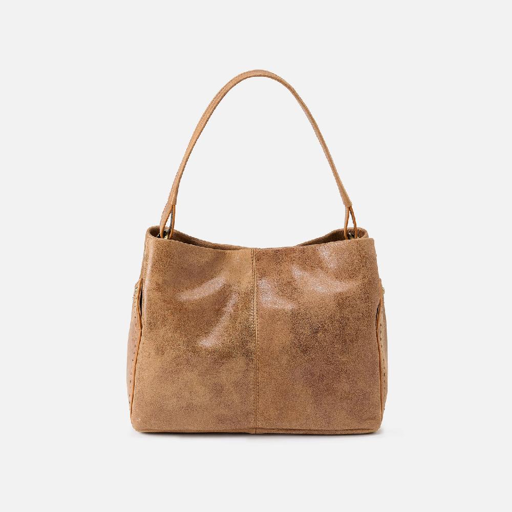 hobo Seneca Shoulder Bag Buffed Leather| Whiskey