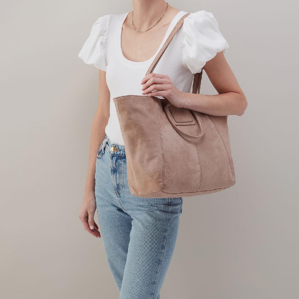 Hobo Sheila East-West Tote Buffed Leather| Hazel