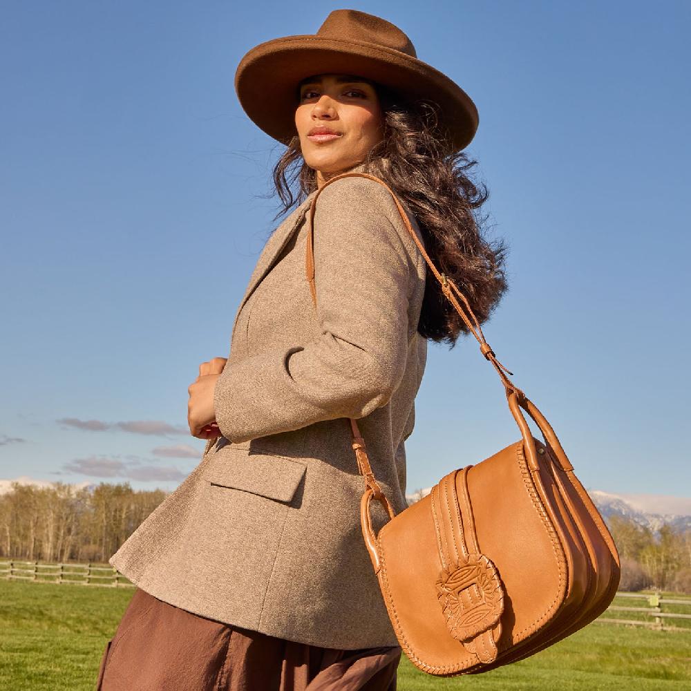 Hobo Kiva Large Crossbody Washed Leather| Harvest Wheat