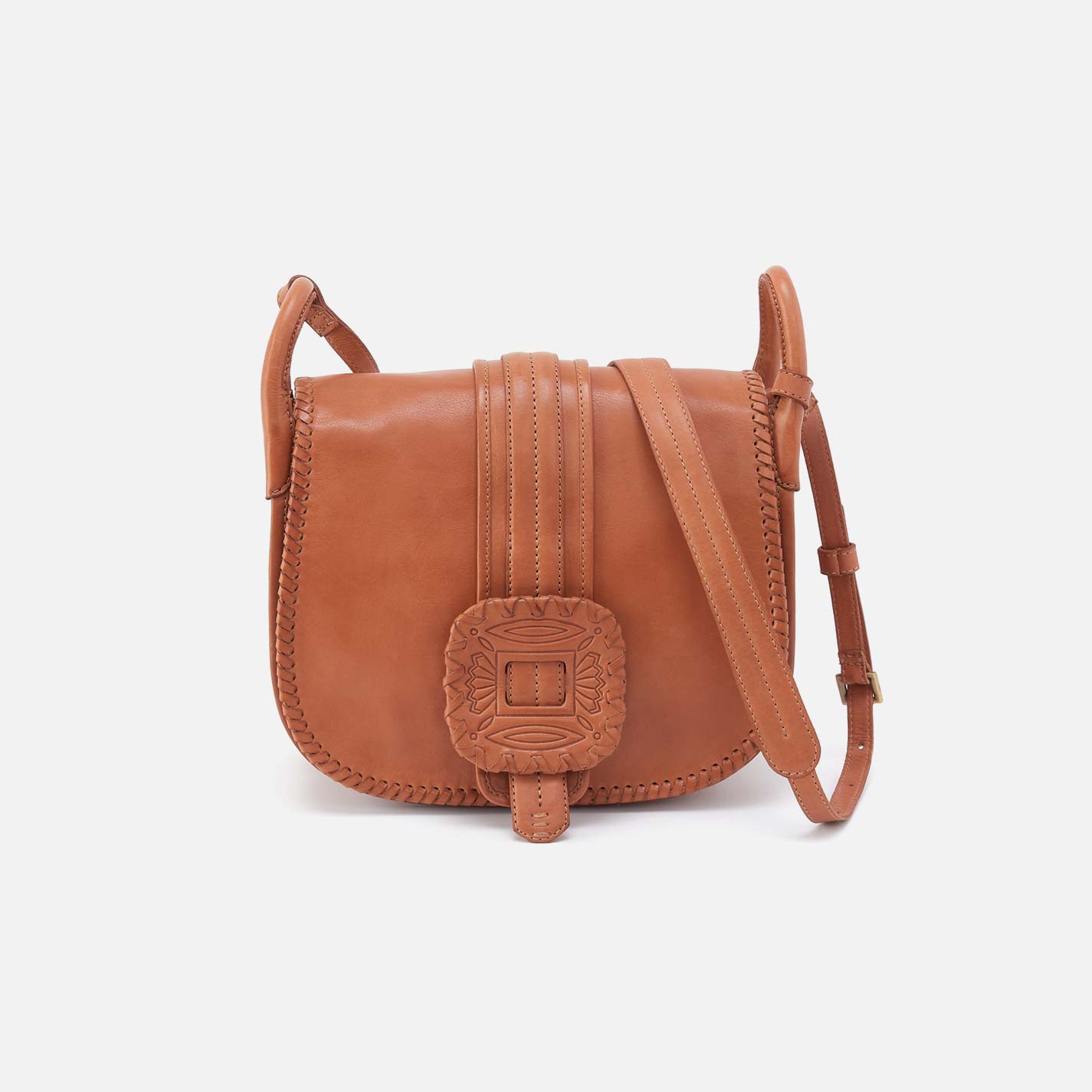 hobo Kiva Large Crossbody Washed Leather| Harvest Wheat