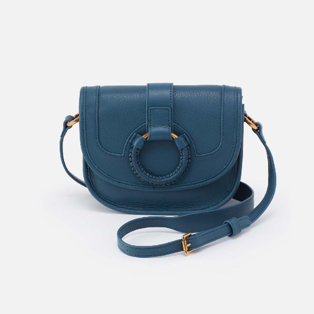 hobo Kiva Small Crossbody Pebbled Leather| Peacock Feather