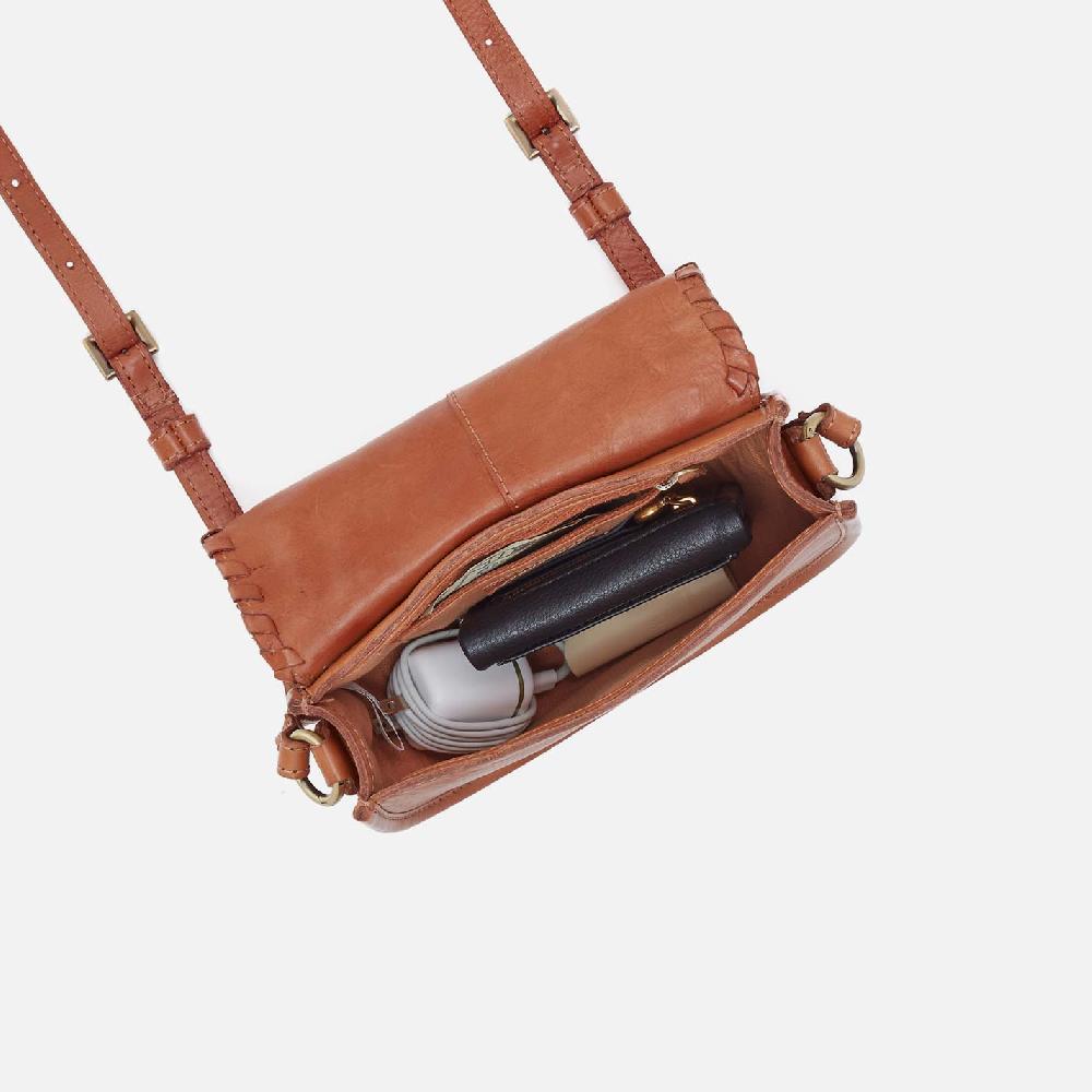 Hobo Kiva Small Crossbody Washed Leather| Harvest Wheat