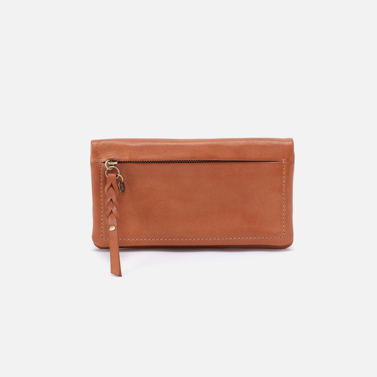 hobo Lumen Continental Wallet Washed Leather| Harvest Wheat