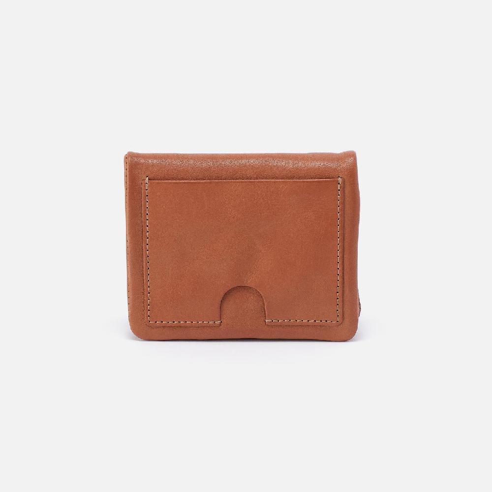 Hobo Lumen Mini Wallet Washed Leather| Harvest Wheat