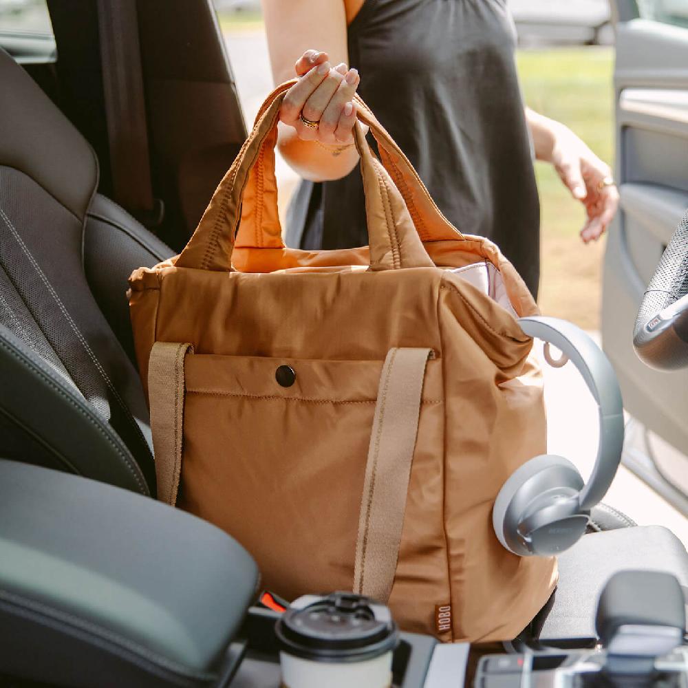 Hobo Places To Go Tote CaRefiber Recycled Nylon| Dune