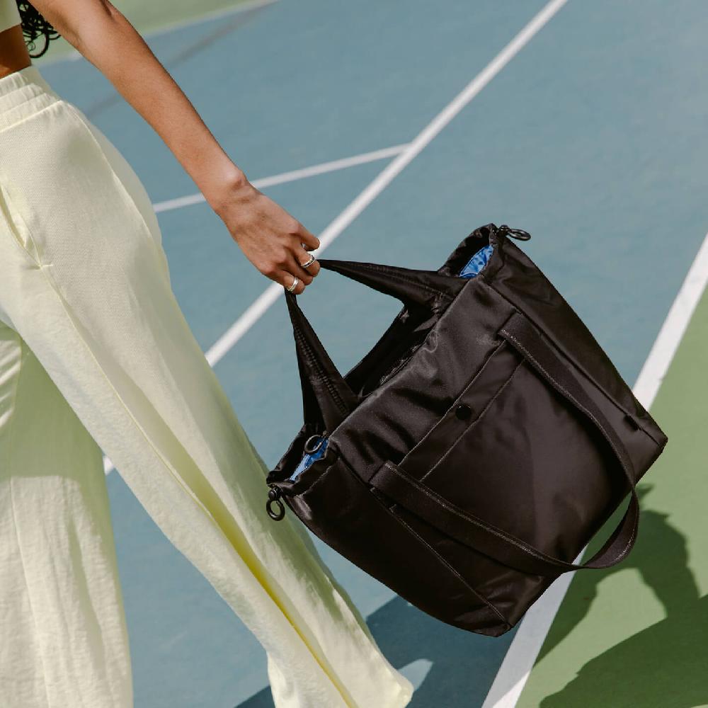 Hobo Places To Go Tote CaRefiber Recycled Nylon| Jet