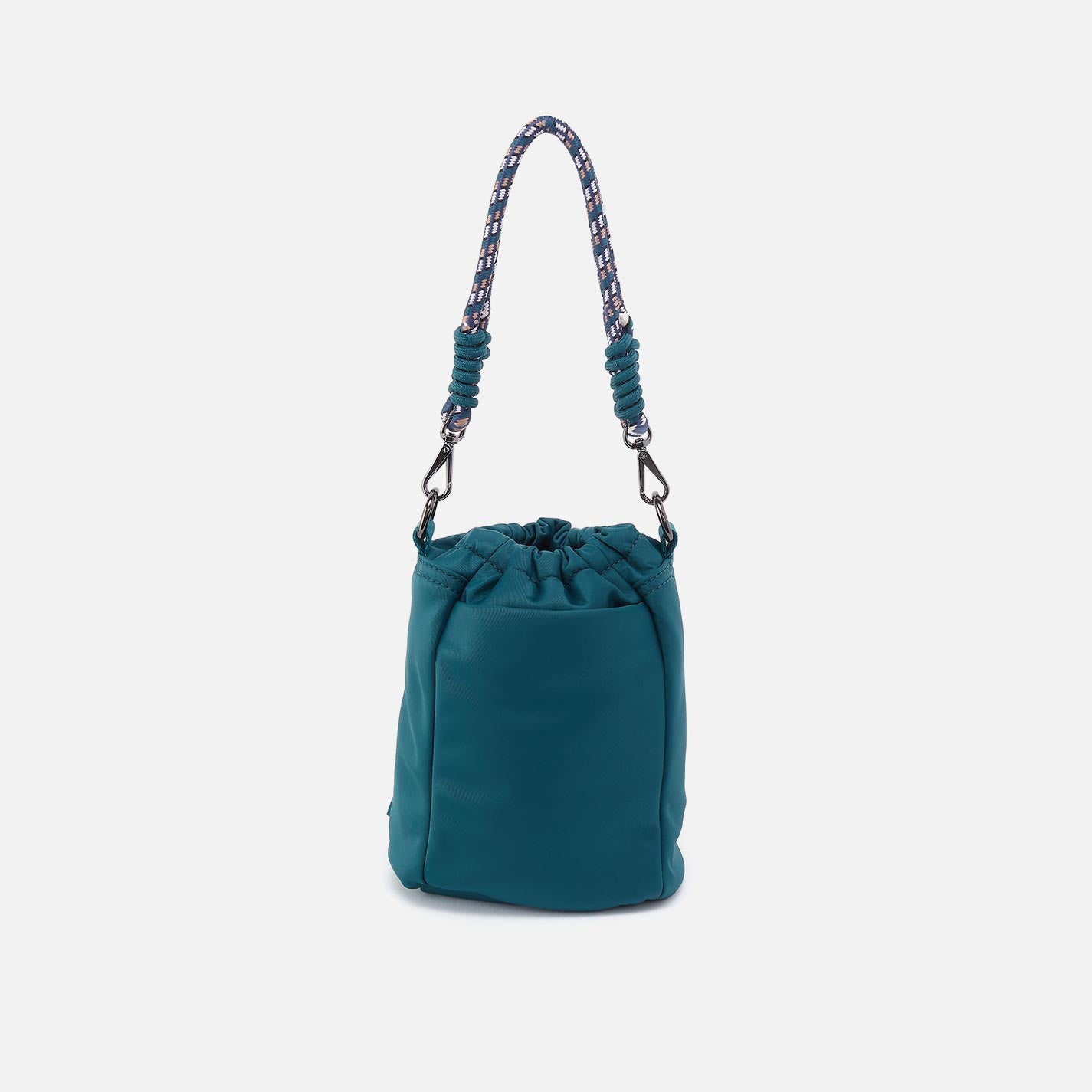 Hobo Quick Cinch Crossbody CaRefiber Recycled Nylon| Teal