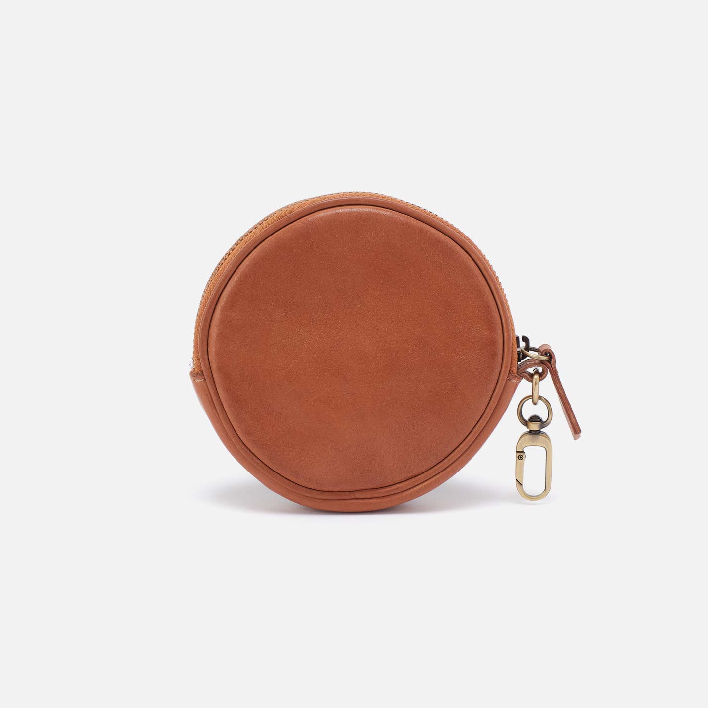 Hobo Revolve Bag Charm Washed Leather| Harvest Wheat