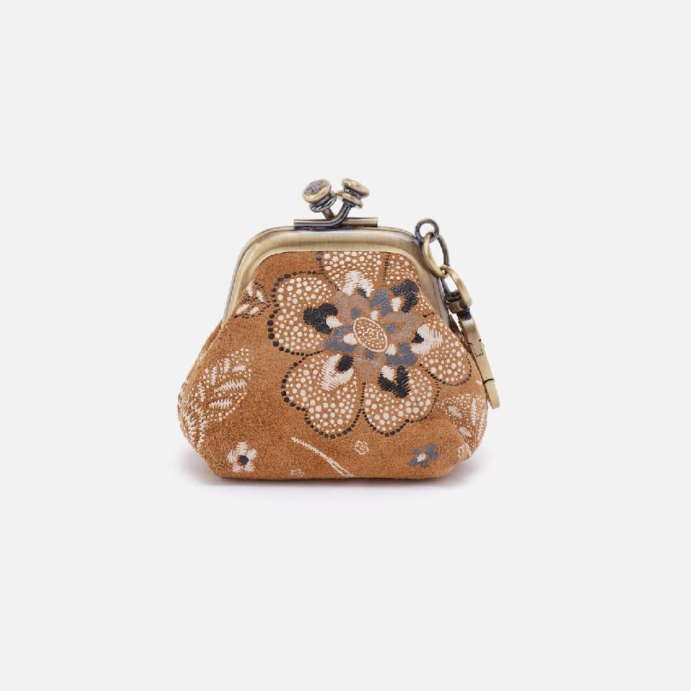 Hobo Run Frame Pouch Printed Leather| Country Road Bloom