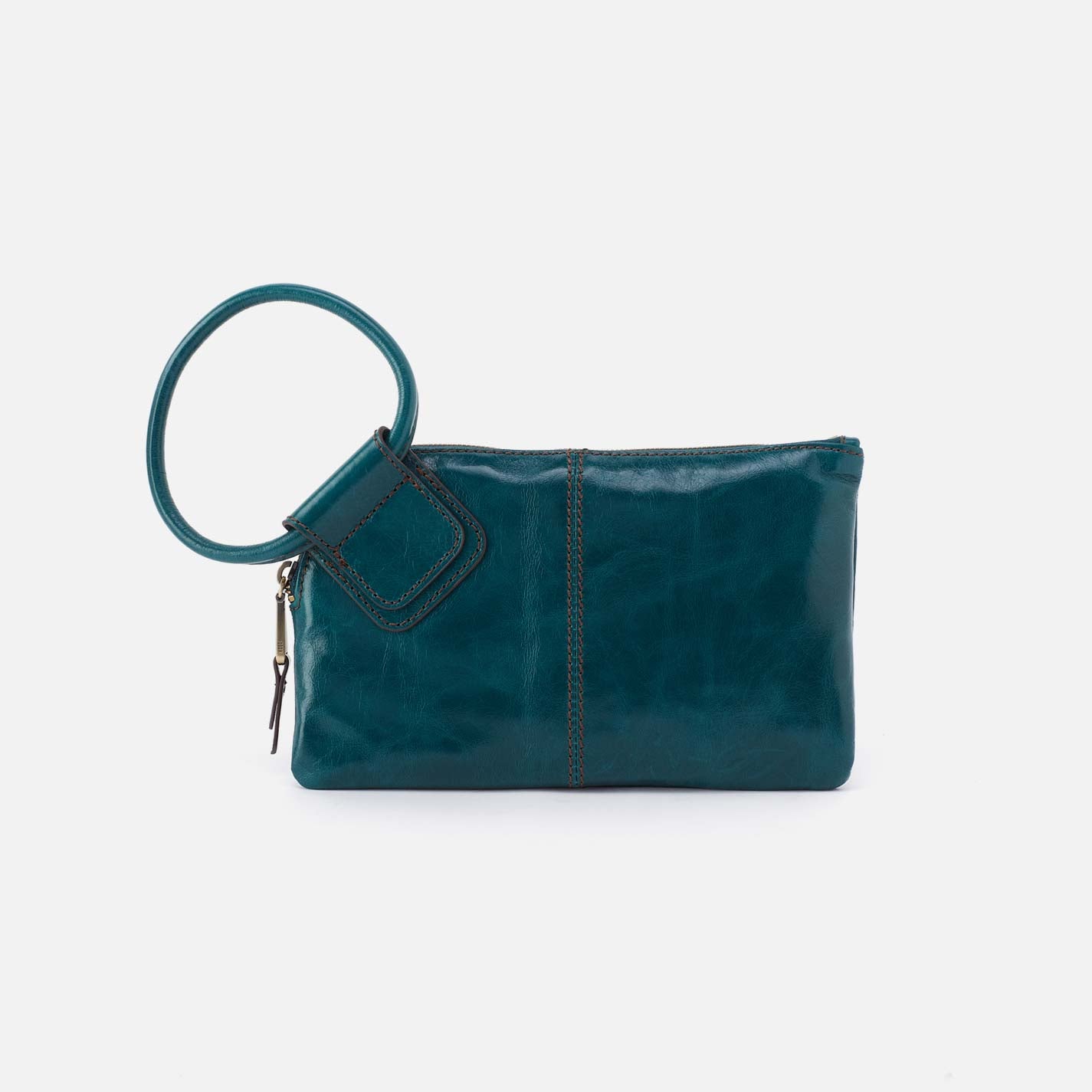hobo Sable Wristlet Polished Leather| Wild Bluegrass