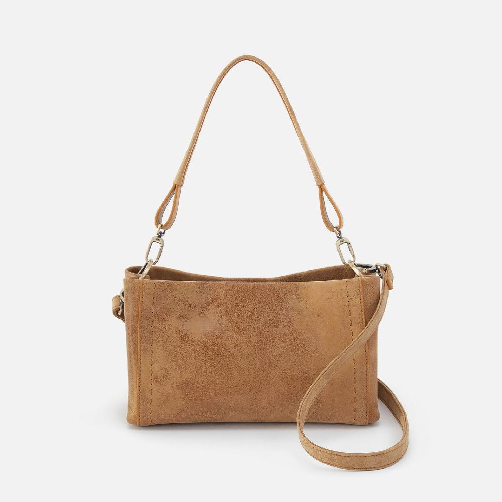 hobo Seneca Shoulder Crossbody Buffed Leather| Whiskey