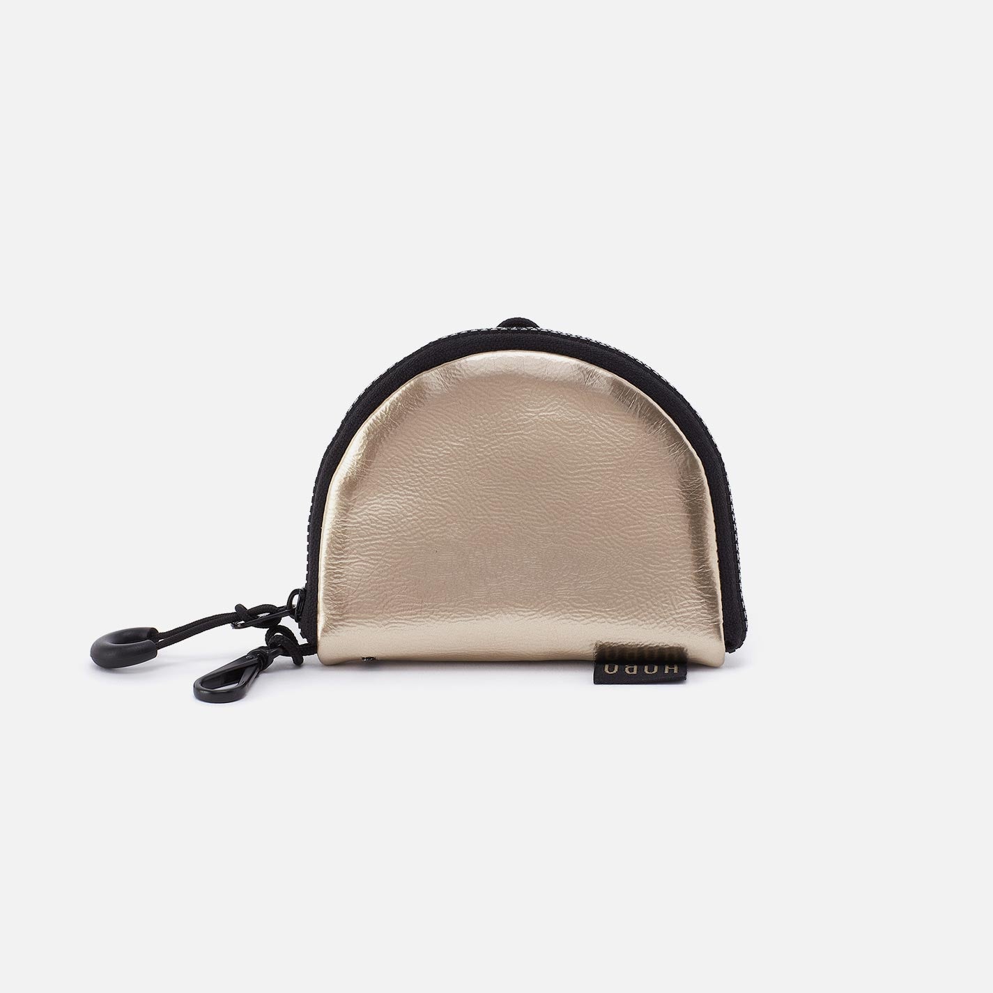 hobo Taco Time Clip-On EverShine nylon| Coffee Gold Metallic