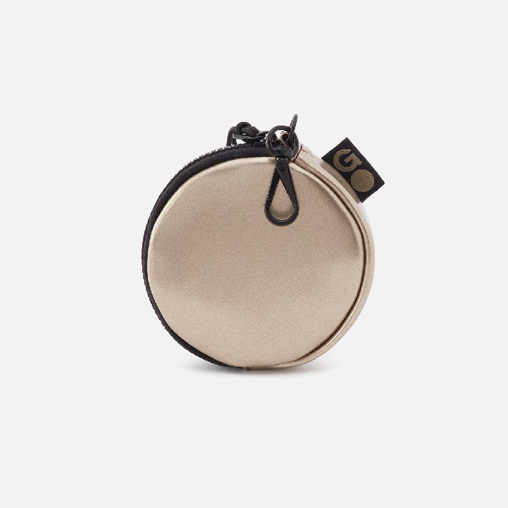 hobo Tag Along Clip-On EverShine nylon| Coffee Gold Metallic